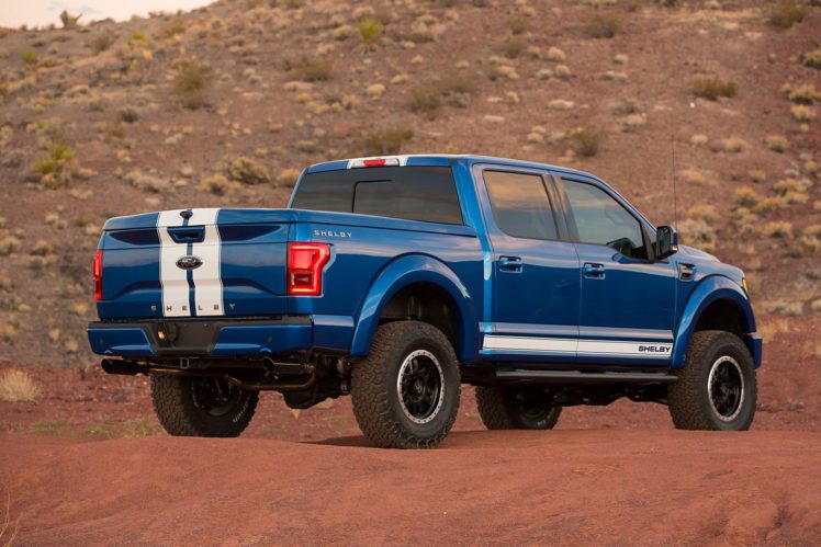 shelby, The, Blue, Thunder, Sema, 2015, F 150, Truck, Ford, Pickup ...