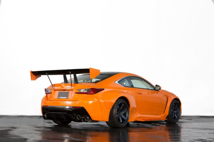 lexus, Rc f, Cars, Coupe, Orange, Modified, Sema, 2015 HD Wallpaper Desktop Background