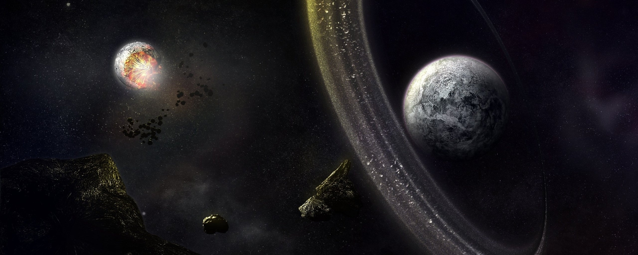 multi, Monitor, Dual, Screen, Widescreen Wallpaper