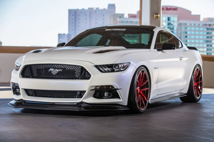2015, Ford, Mustang, Motoroso, Fastback, Cars, White, Sema, 2015 HD Wallpaper Desktop Background