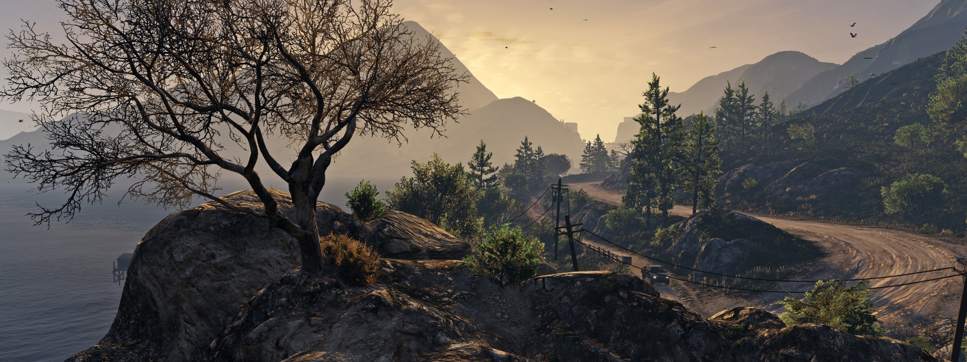 multi, Monitor, Dual, Screen, Widescreen Wallpaper