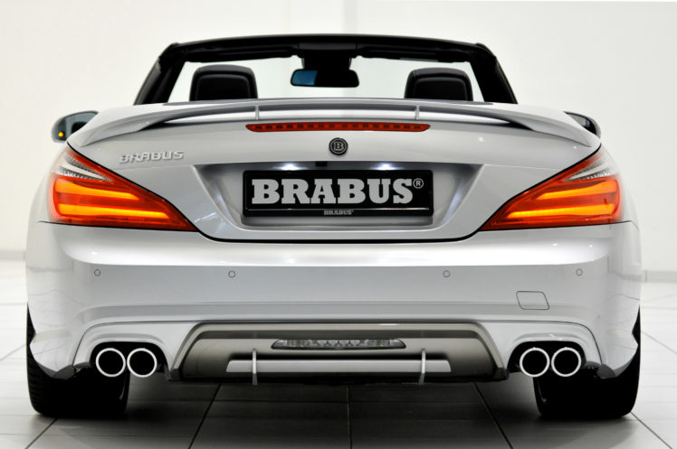 2013, Brabus, Mercedes, Sl class, Tuning HD Wallpaper Desktop Background