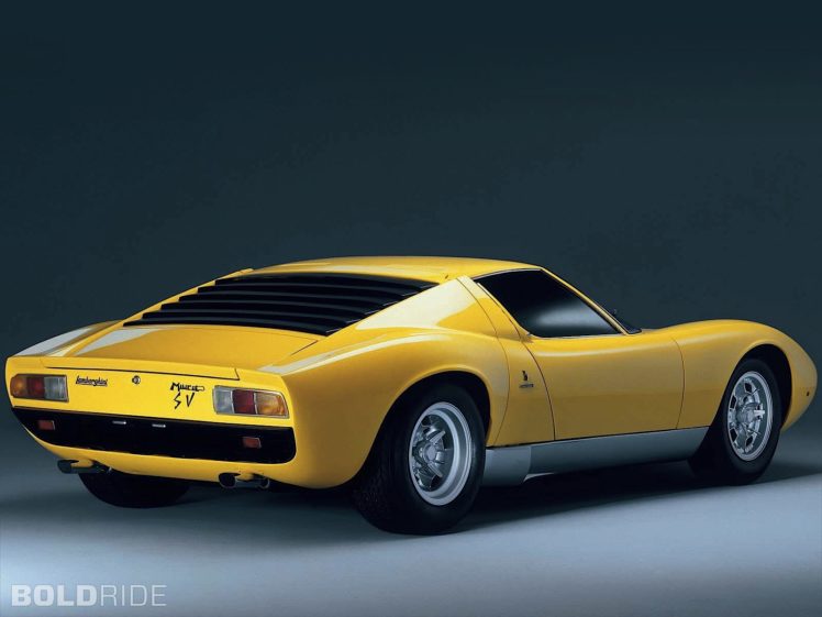1966, Bertone, Lamborghini, Miura, Supercar, Supercars, Classic HD Wallpaper Desktop Background