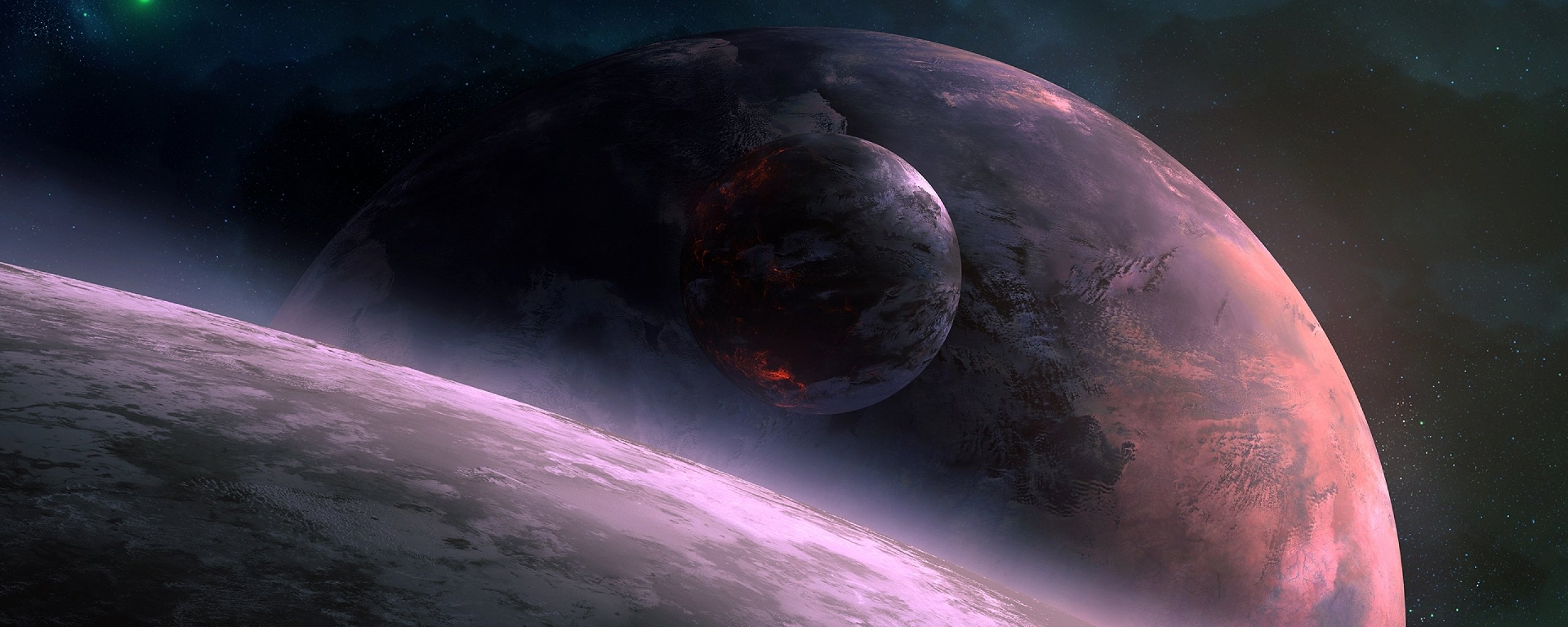 multi, Monitor, Dual, Screen, Widescreen Wallpaper