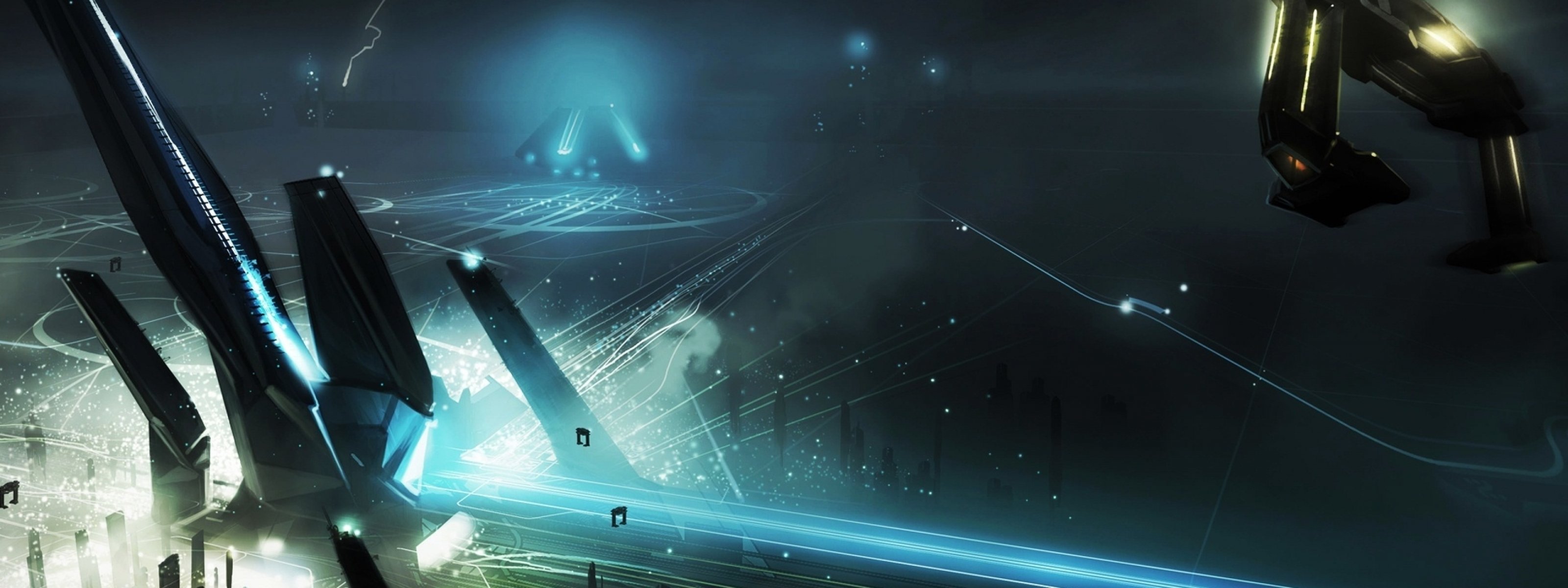 multi, Monitor, Dual, Screen, Widescreen Wallpaper