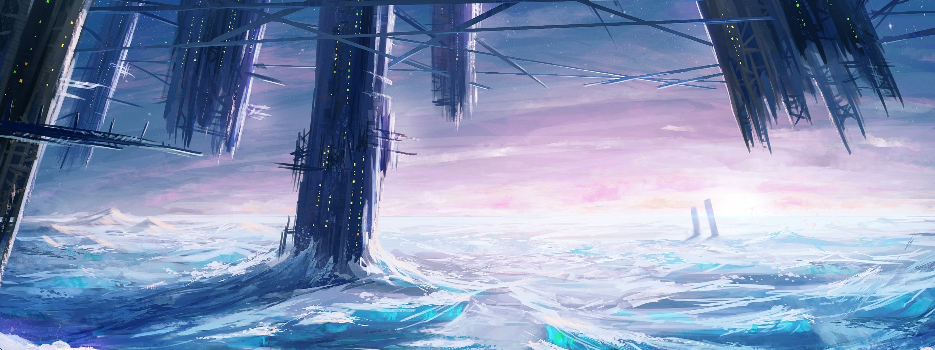 multi, Monitor, Dual, Screen, Widescreen Wallpaper