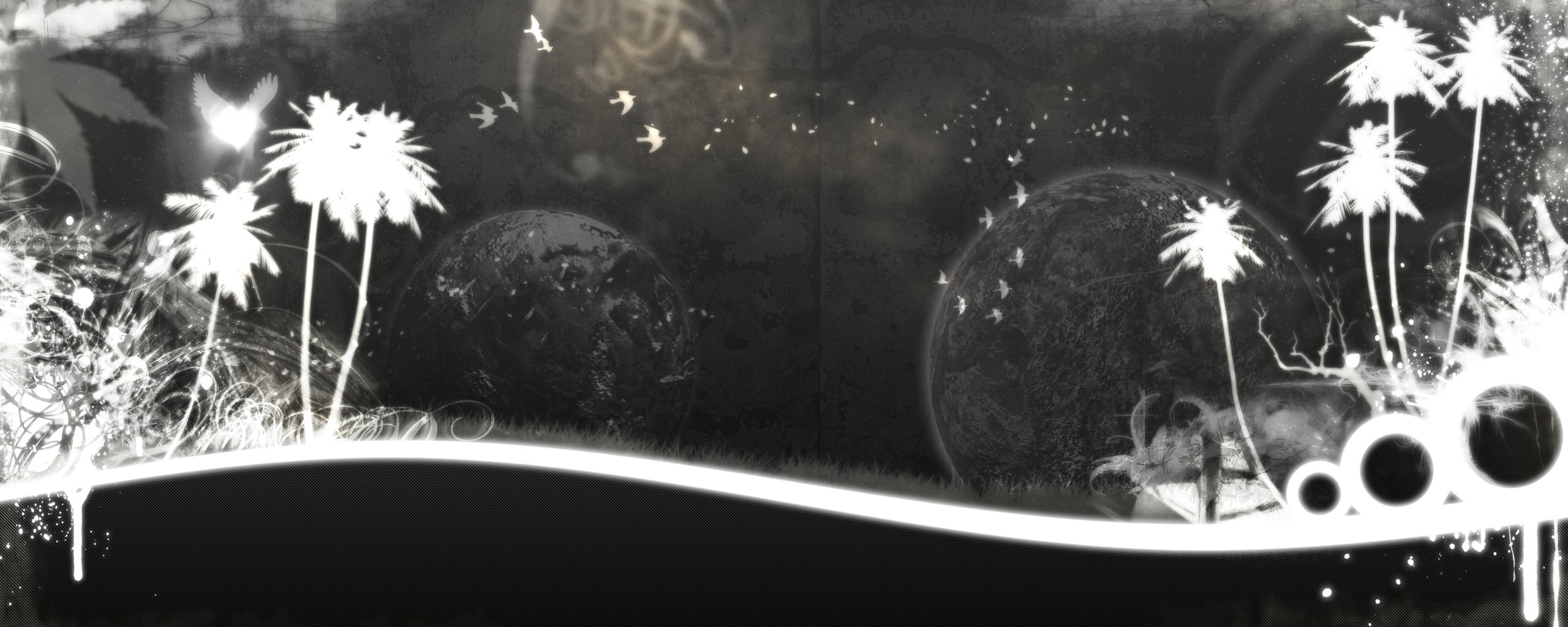 multi, Monitor, Dual, Screen, Widescreen Wallpaper