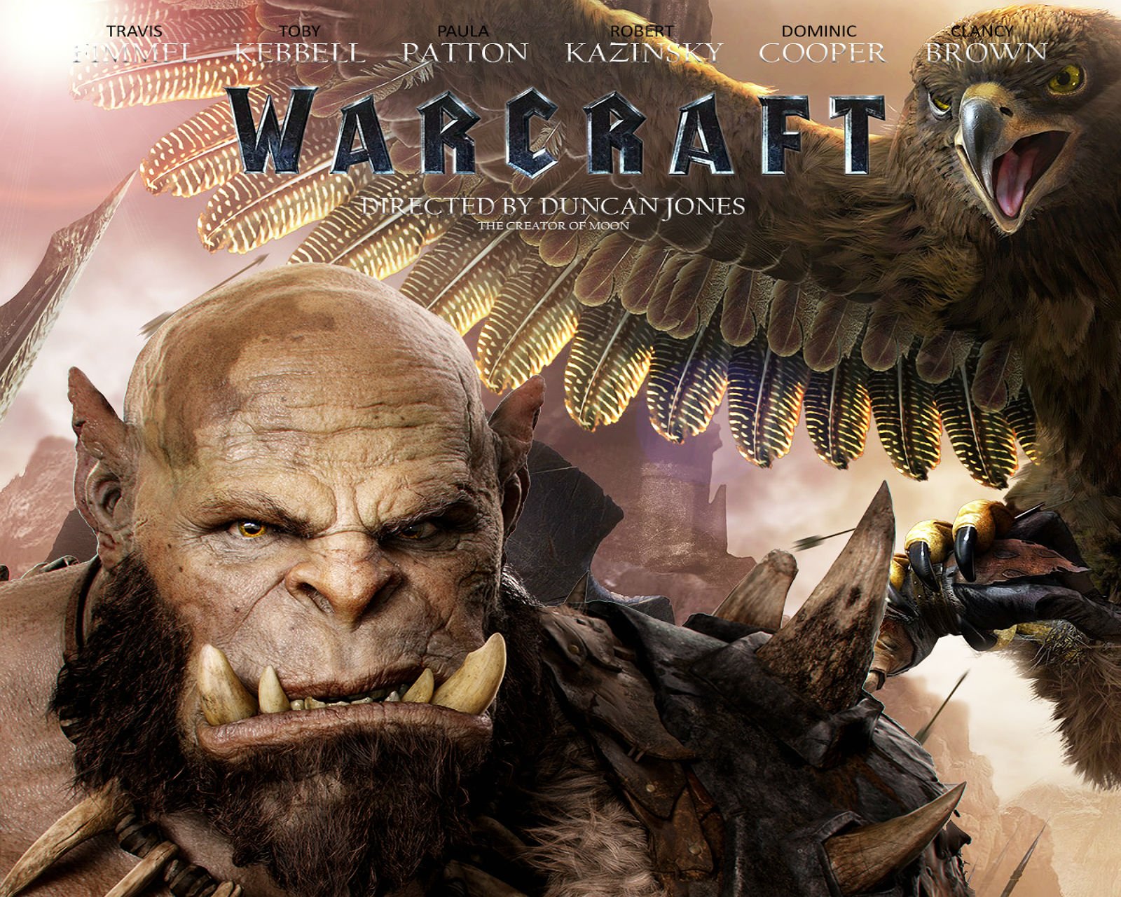 warcraft, Beginning, Fantasy, Action, Fighting, Warrior, Adventure, World, 1wcraft, Monster, Creature, Ogre, Poster, Owl Wallpaper