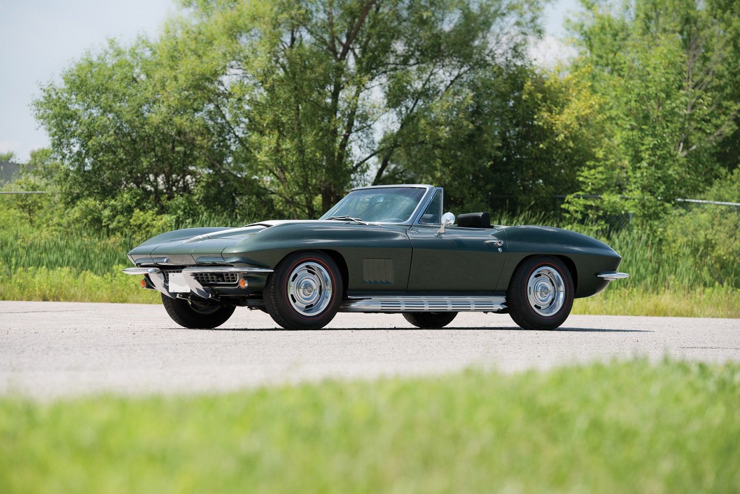 1967, Chevrolet, Corvette, Sting, Ray, L68, Convertible, Cars Wallpaper
