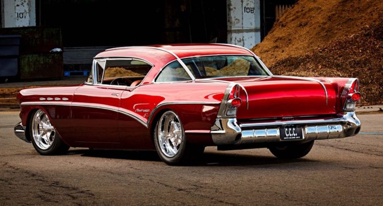 1957, Buick, Heads, Cars, Coupe, Modified, Red HD Wallpaper Desktop Background