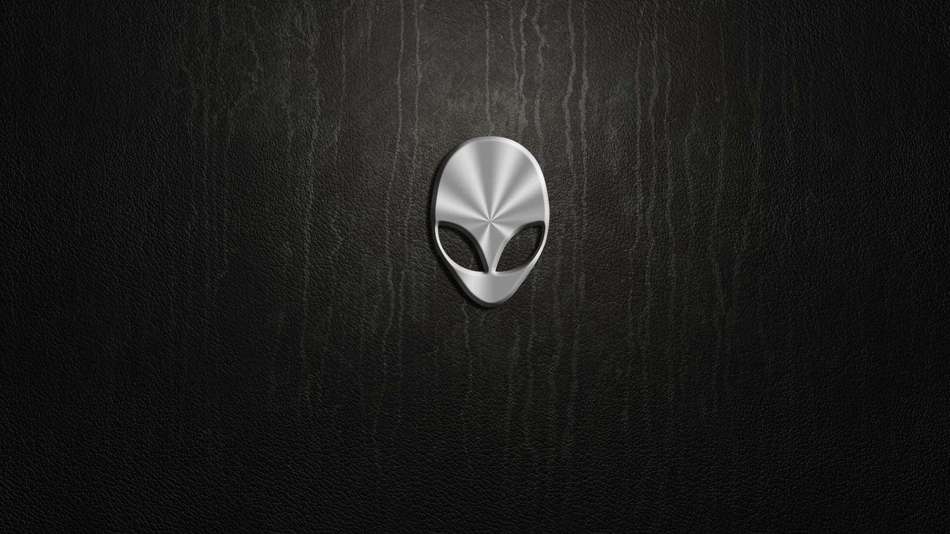 Computer Computers Alienware Logo Leather Texture Wallpapers Hd Desktop And Mobile Backgrounds