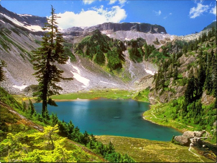 lago, Bagley, Naturaleza HD Wallpaper Desktop Background