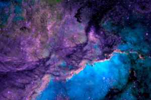 stars, Nebula, Purple