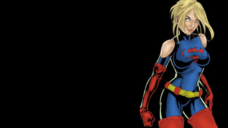supergirl, Dc comics, Black, Superman HD Wallpaper Desktop Background