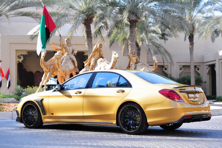 brabus, Mercedes, Rocket, 900, Desert, Gold, Edition, Sedan, Cars, 2015 HD Wallpaper Desktop Background