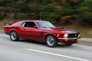 1970, Ford, Mustang, Boss, 3, 02cars, Red
