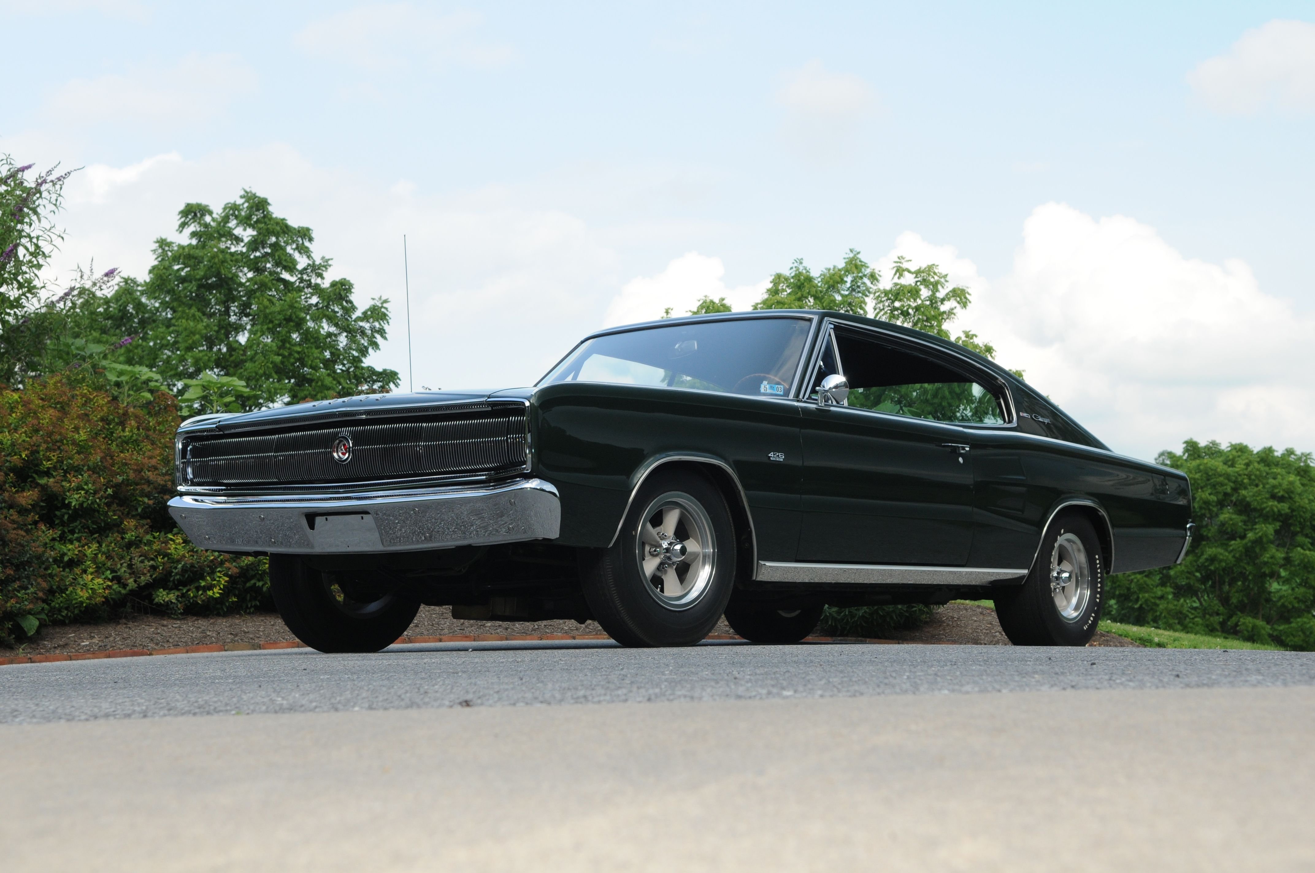1966, Dodge, Charger, Hemi, Coupe, Cars Wallpaper