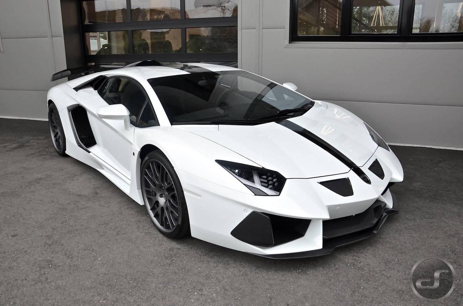 hamann, Lamborghini, Aventador, Cars, Supercars, White Wallpaper