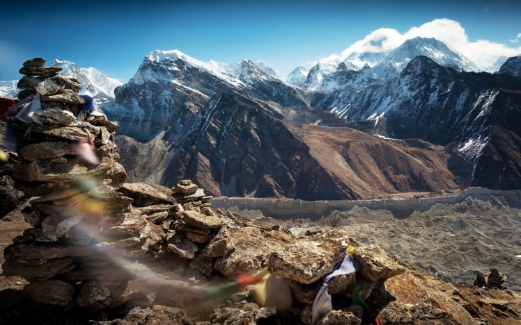 himalaya, Tibet, Montaa HD Wallpaper Desktop Background