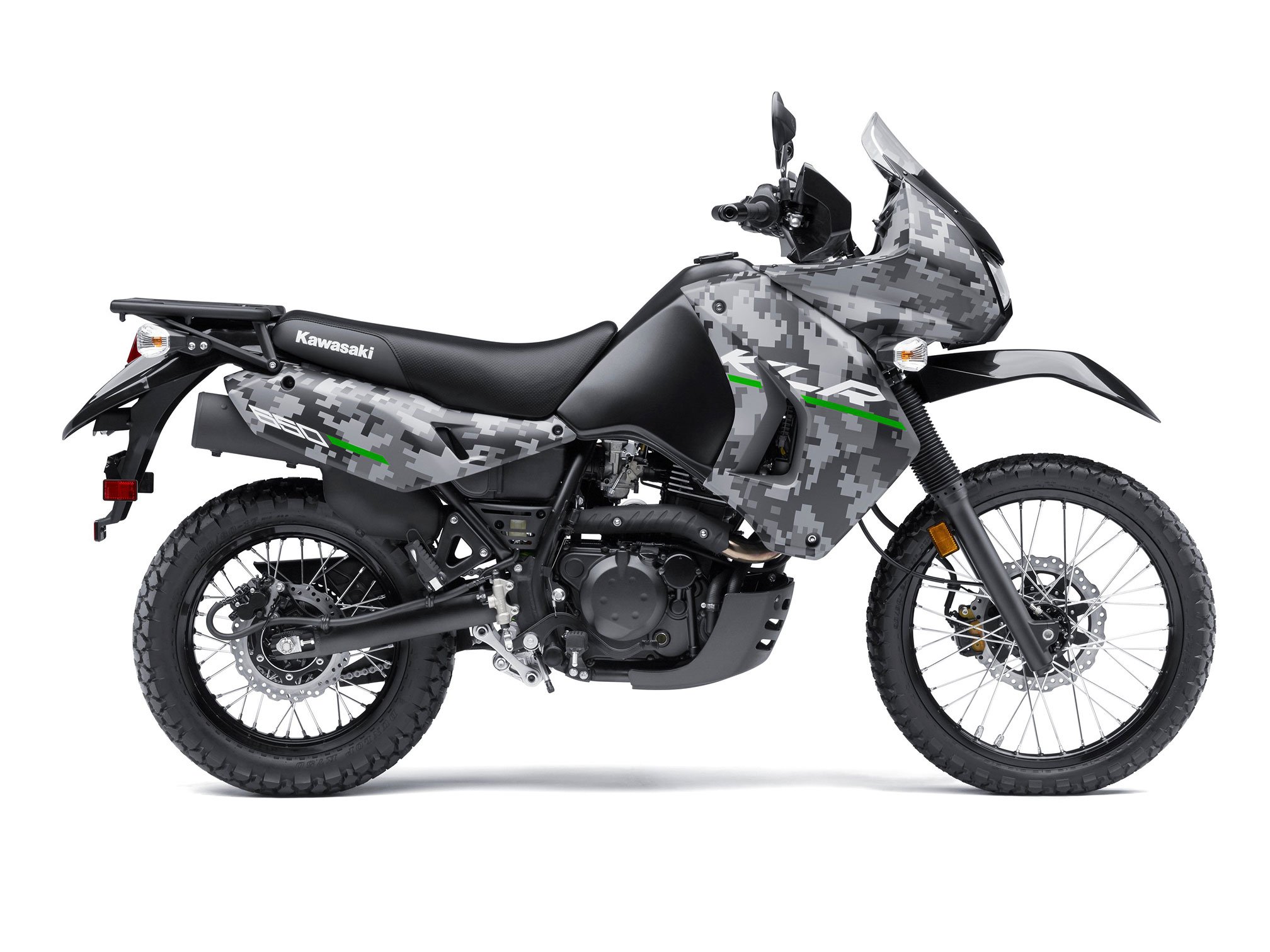 2016, Kawasaki, Klr650, Camo, Bike, Motorbike, Motorcycle, Dirtbike Wallpaper