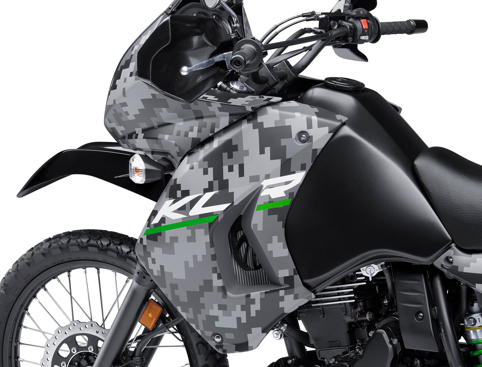 2016, Kawasaki, Klr650, Camo, Bike, Motorbike, Motorcycle, Dirtbike Wallpaper