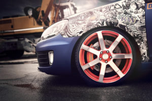 2012, Bbm motorsport, Volkswagen, Golf, Vi, Tuning, Wheel, Wheels