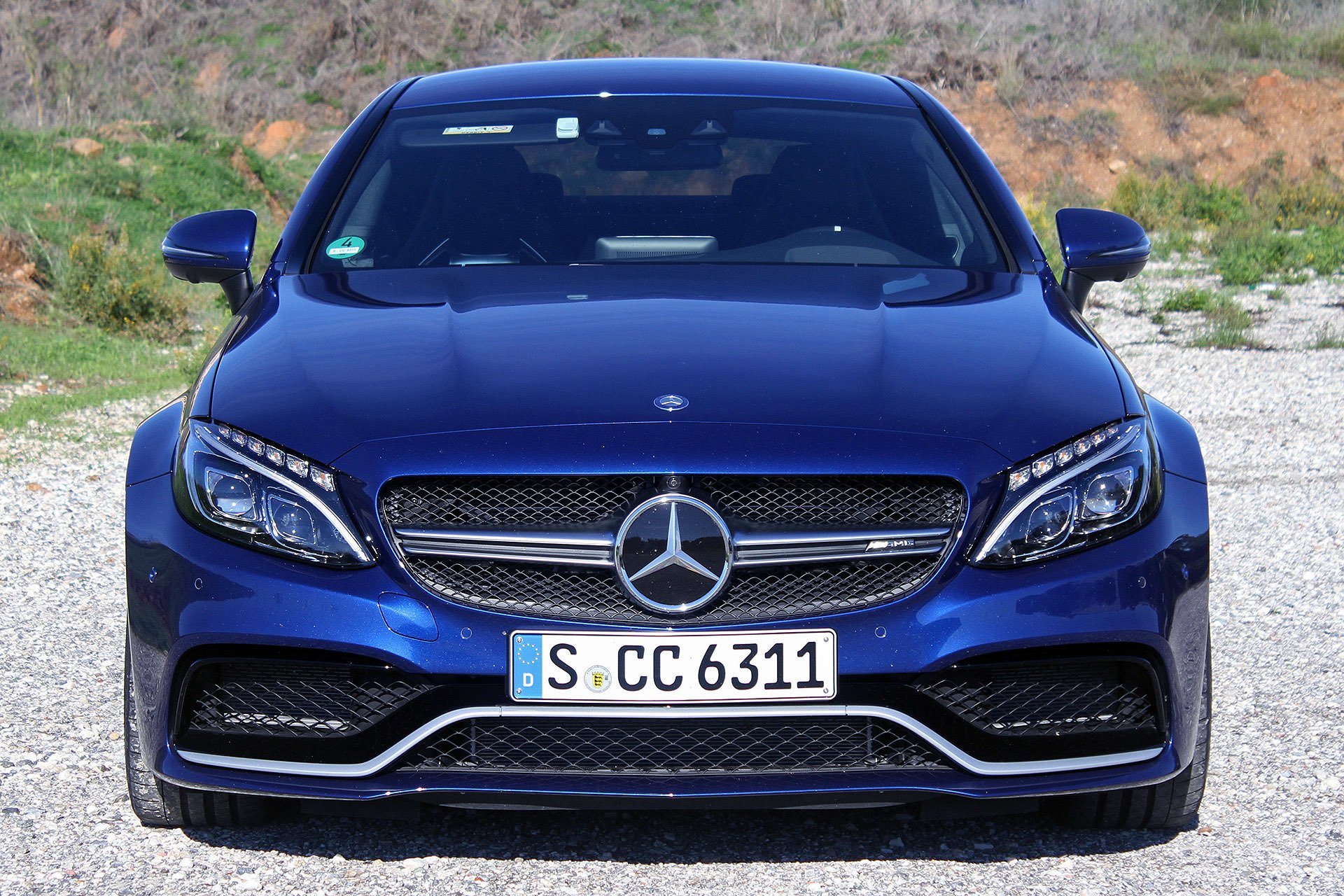 2016, Mercedes, Amg, C63 s, Coupe, Blue, 2015 Wallpaper
