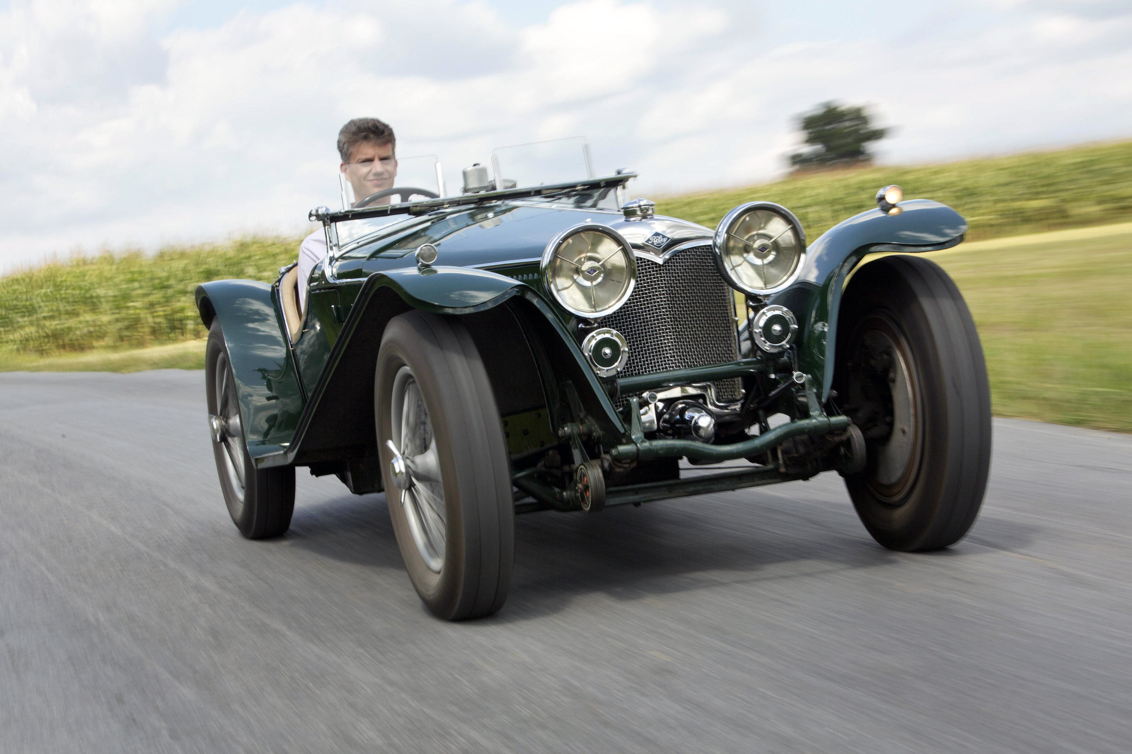 1935, Riley, Mph, Vintage, Retro, Race, Rascing Wallpapers HD / Desktop ...