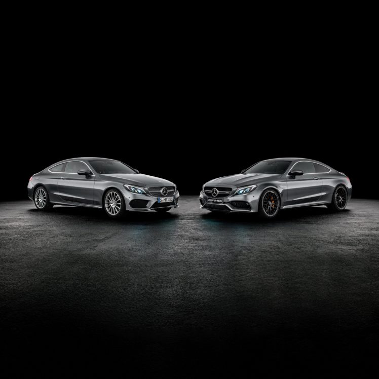 2017, Mercedes, Benz, C klasse, Coupe, C205 HD Wallpaper Desktop Background