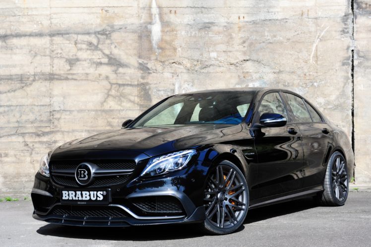 2015, Brabus, Mercedes, Benz, Amg, C63, S, W205, Luxury, Tuning HD Wallpaper Desktop Background