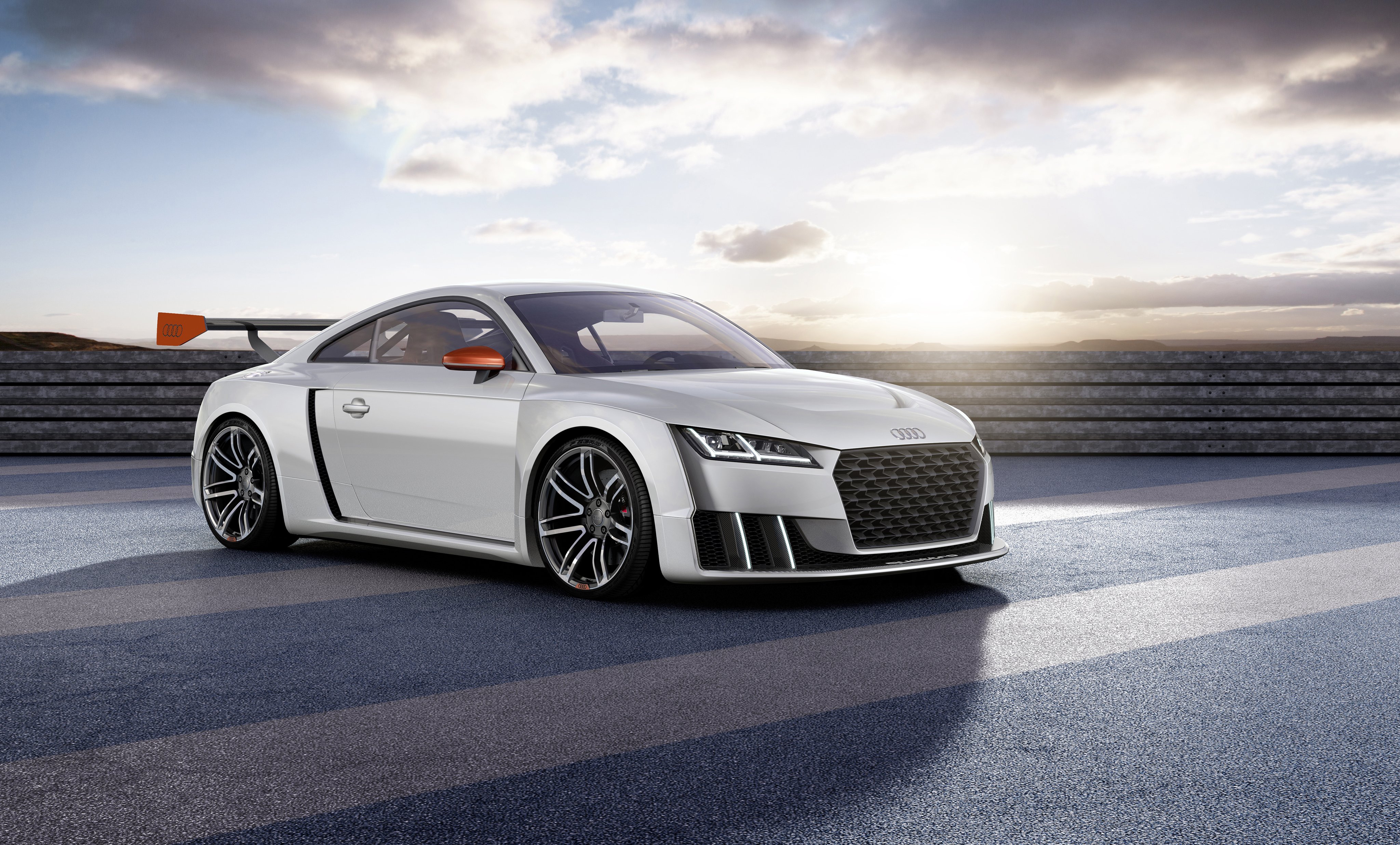2016, Audi, T t, Clubsport, Turbo, Concept, 8 s, Supercar Wallpaper