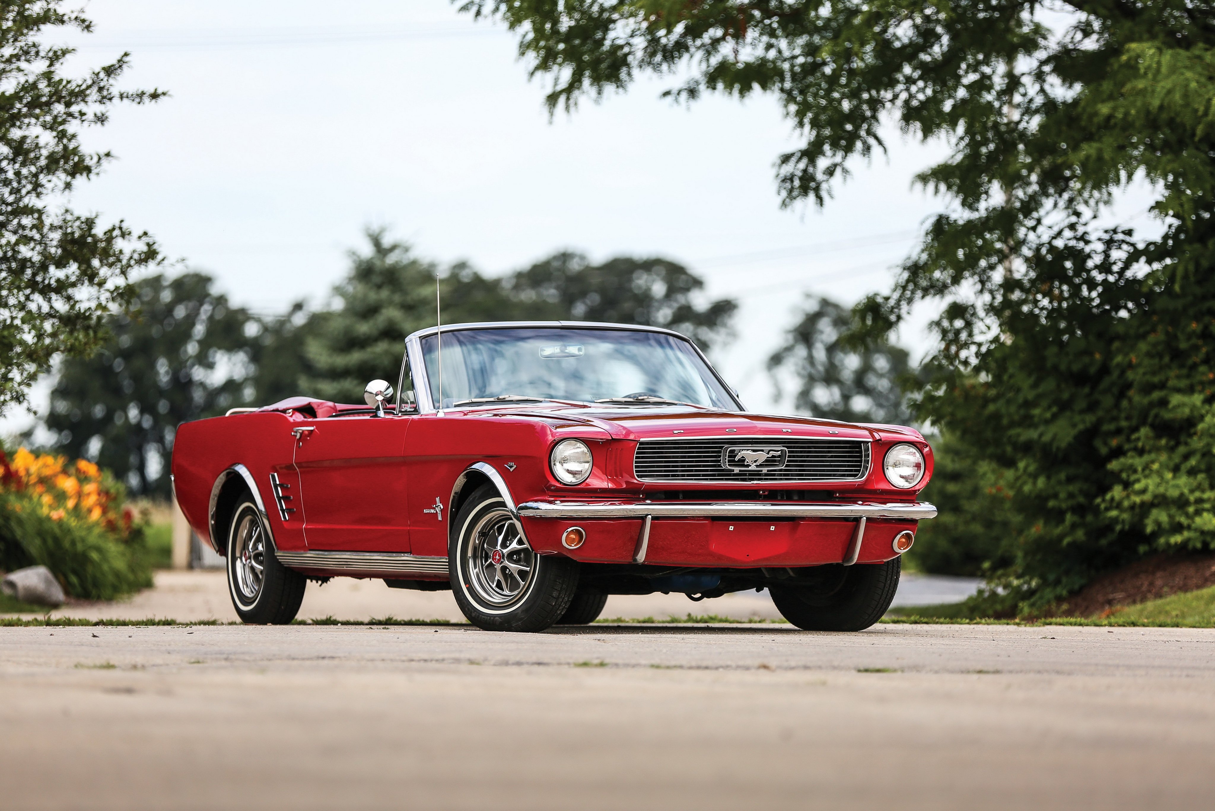 1966, Ford, Mustang, A code, 289, 225hp, Convertible, 76a, Muscle, Classic Wallpaper