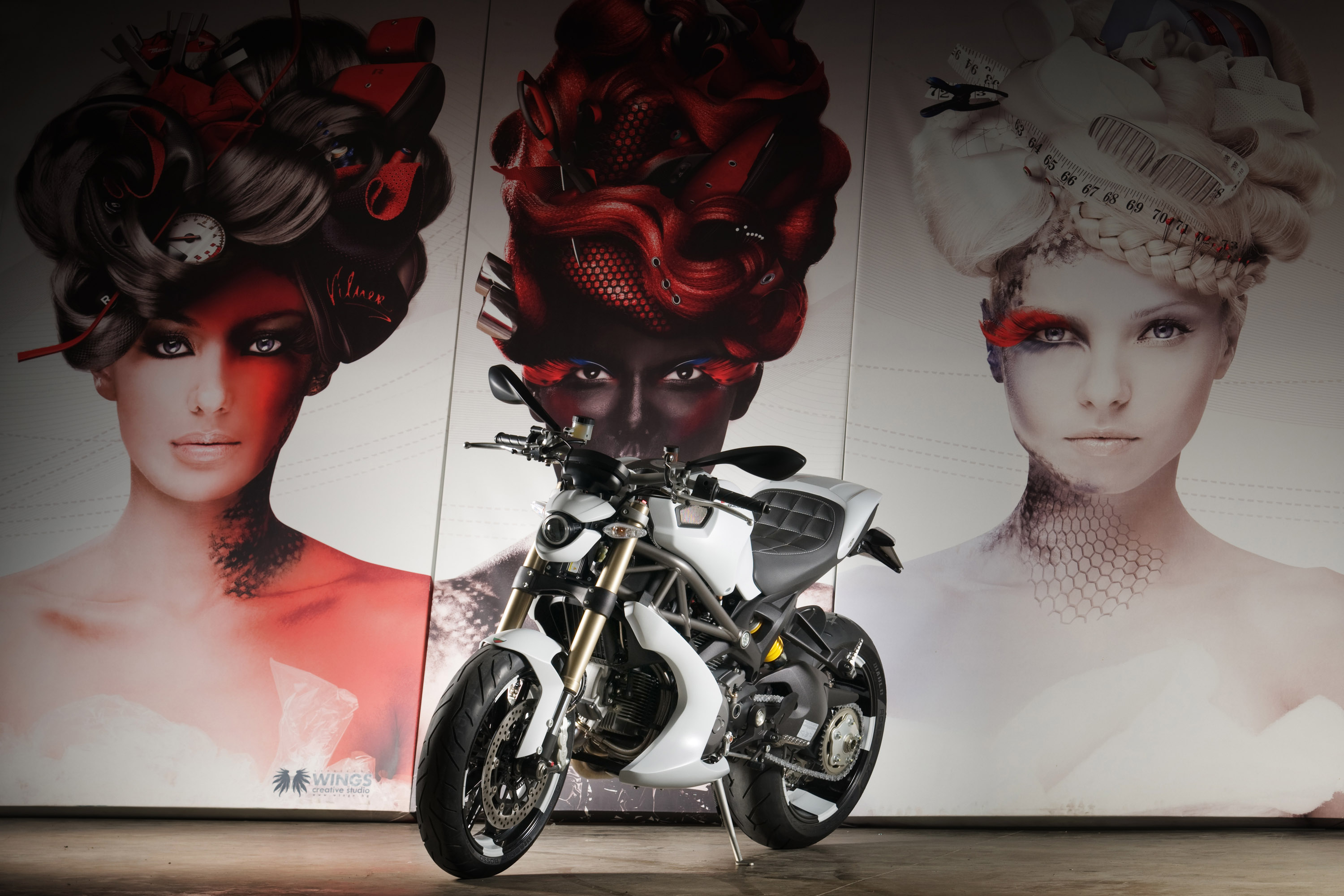 2012, Vilner, Ducati, Monster, 1100, Evo, Superbike, Sportbike, Tuning Wallpaper