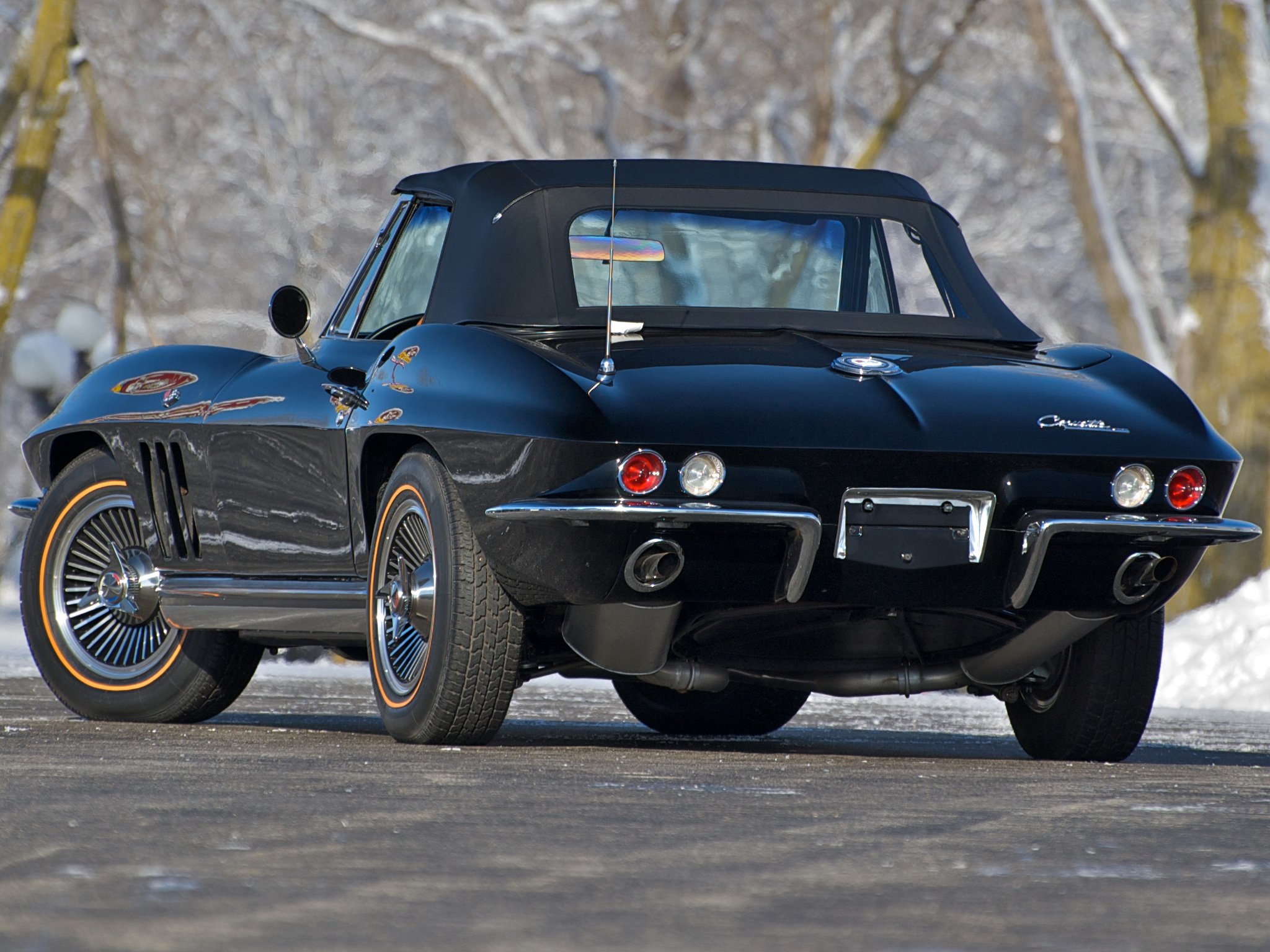 1965, Chevrolet, Corvette, Sting, Ray, 327, Convertible, Muscle, Supercar, Classic, Stingray Wallpaper