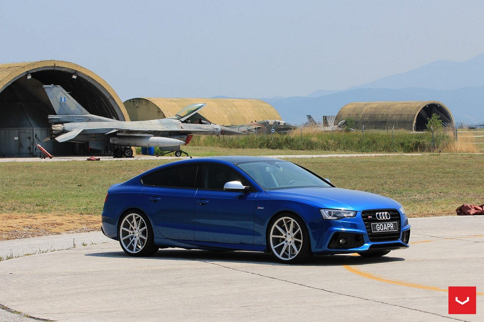 vossen, Wheels, Audi s5, Sportback, Blue, Modified Wallpaper