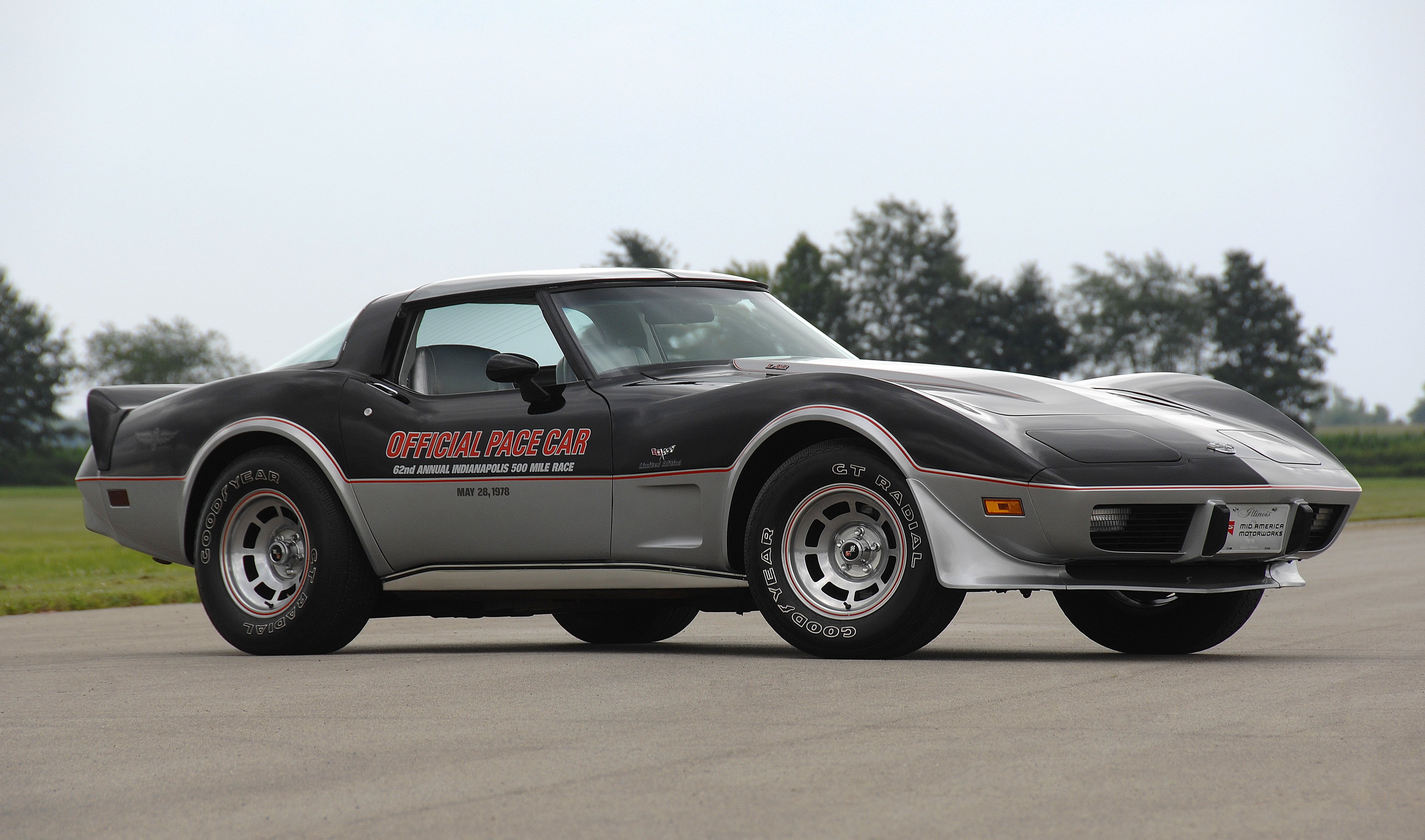 1978, Chevrolet, Corvette, Indy, 500, Pace, Muscle, Classic, Supercar Wallpaper