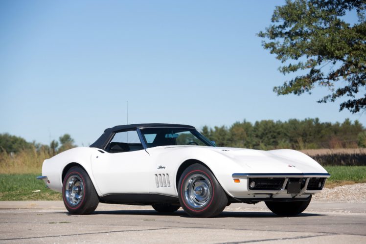 1969, Corvette, Stingray, L71, 427, 435hp, Convertible, Supercar, Muscle, Classic, Sting, Ray HD Wallpaper Desktop Background