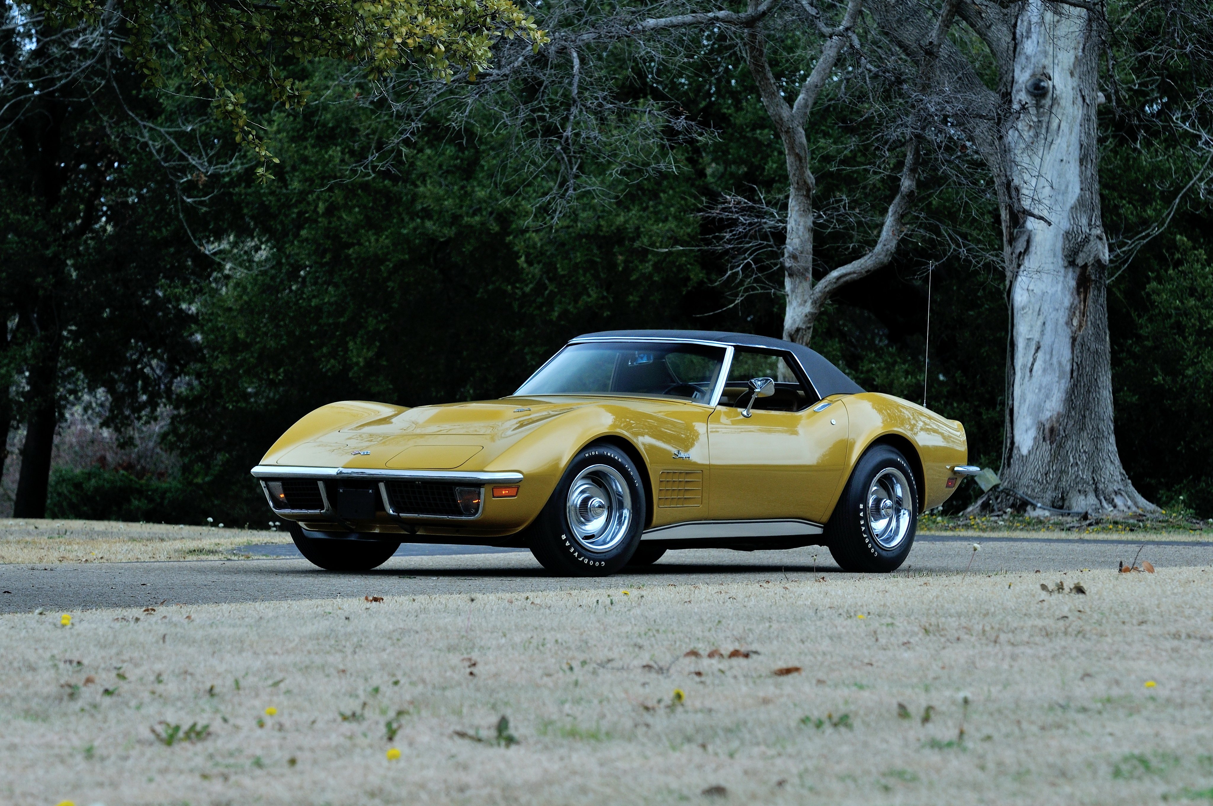 1971, Chevrolet, Corvette, Stingray, Ls6, 454, 425hp, Convertible, Supercar, Muscle, Classic, Sting, Ray Wallpaper