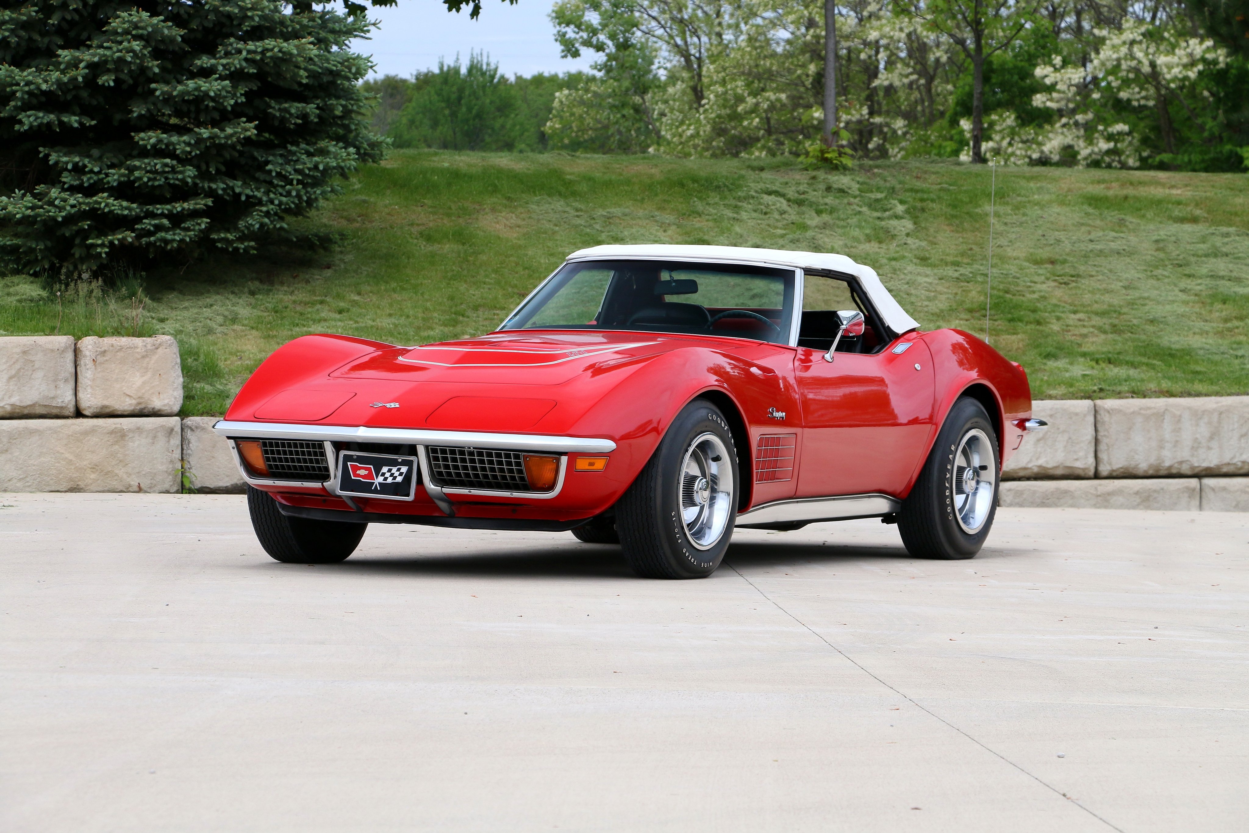 1972, Chevrolet, Corvette, Stingray, Lt1, 350, 255hp, Convertible, Supercar, Classic, Muscle, Sting, Ray Wallpaper