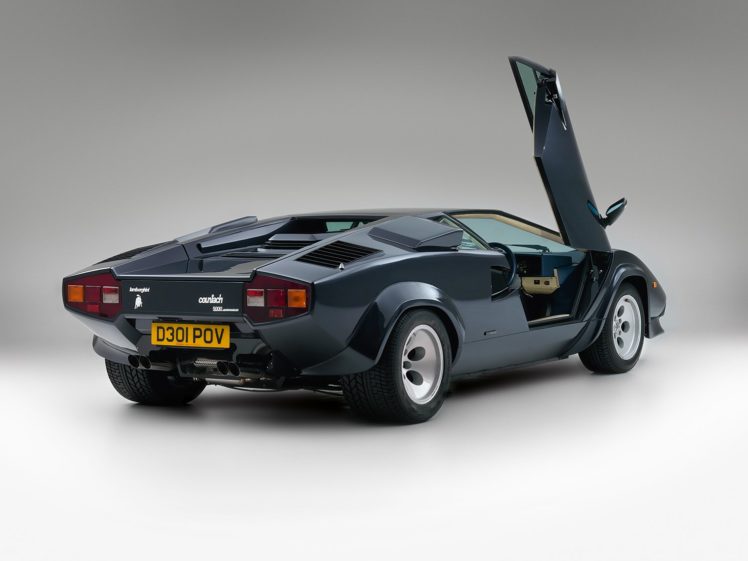 1985 87, Lamborghini, Countach, Lp5000, S, Quattrovalvole, Uk spec, Bertone HD Wallpaper Desktop Background
