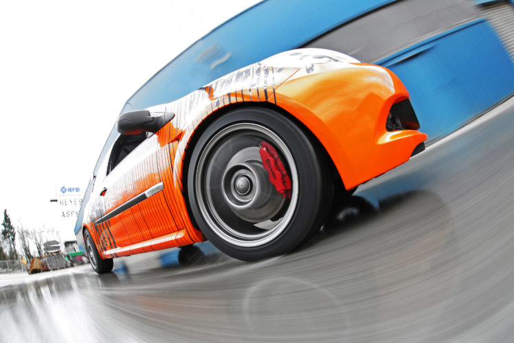 2012, Cam shaft, Renault, Clio, Tuning, Wheel, Wheels HD Wallpaper Desktop Background