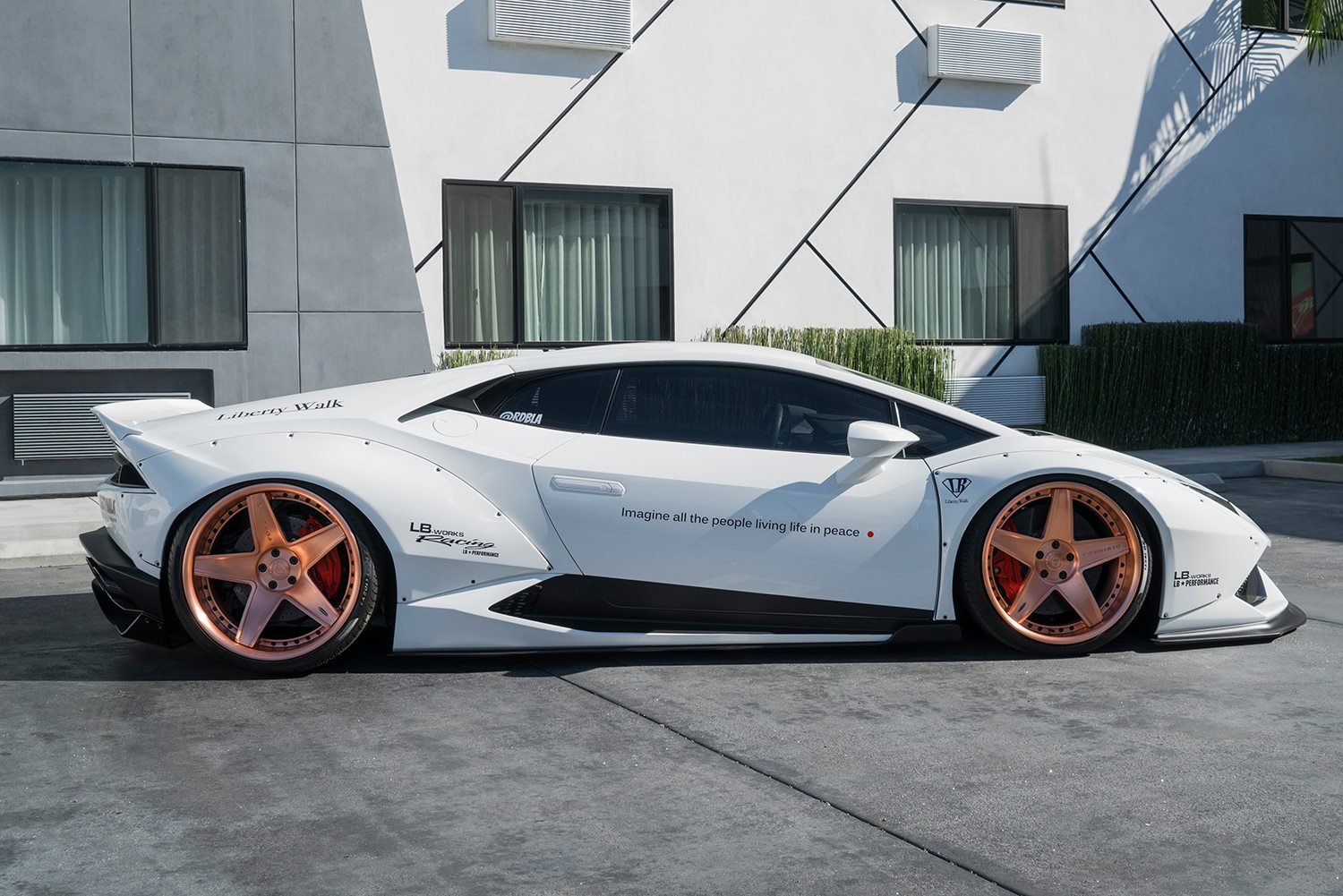 liberty, Walk, Lamborghini, Huracan, Cars, Body, Kit, Modified, White Wallpaper