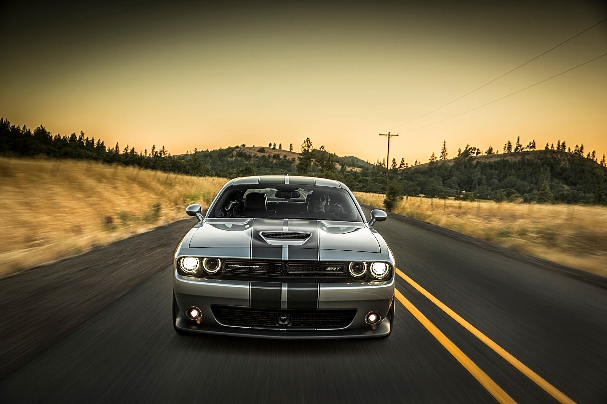 dodge, Challenger, Srt, Mopar, Muscle, Hemi Wallpaper
