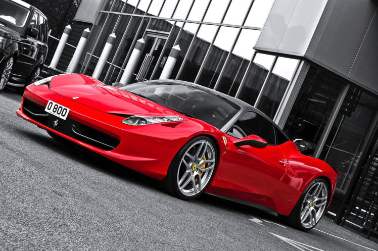 2012, Kahn, Ferrari, 458, Italia, Supercar, Supercars HD Wallpaper Desktop Background