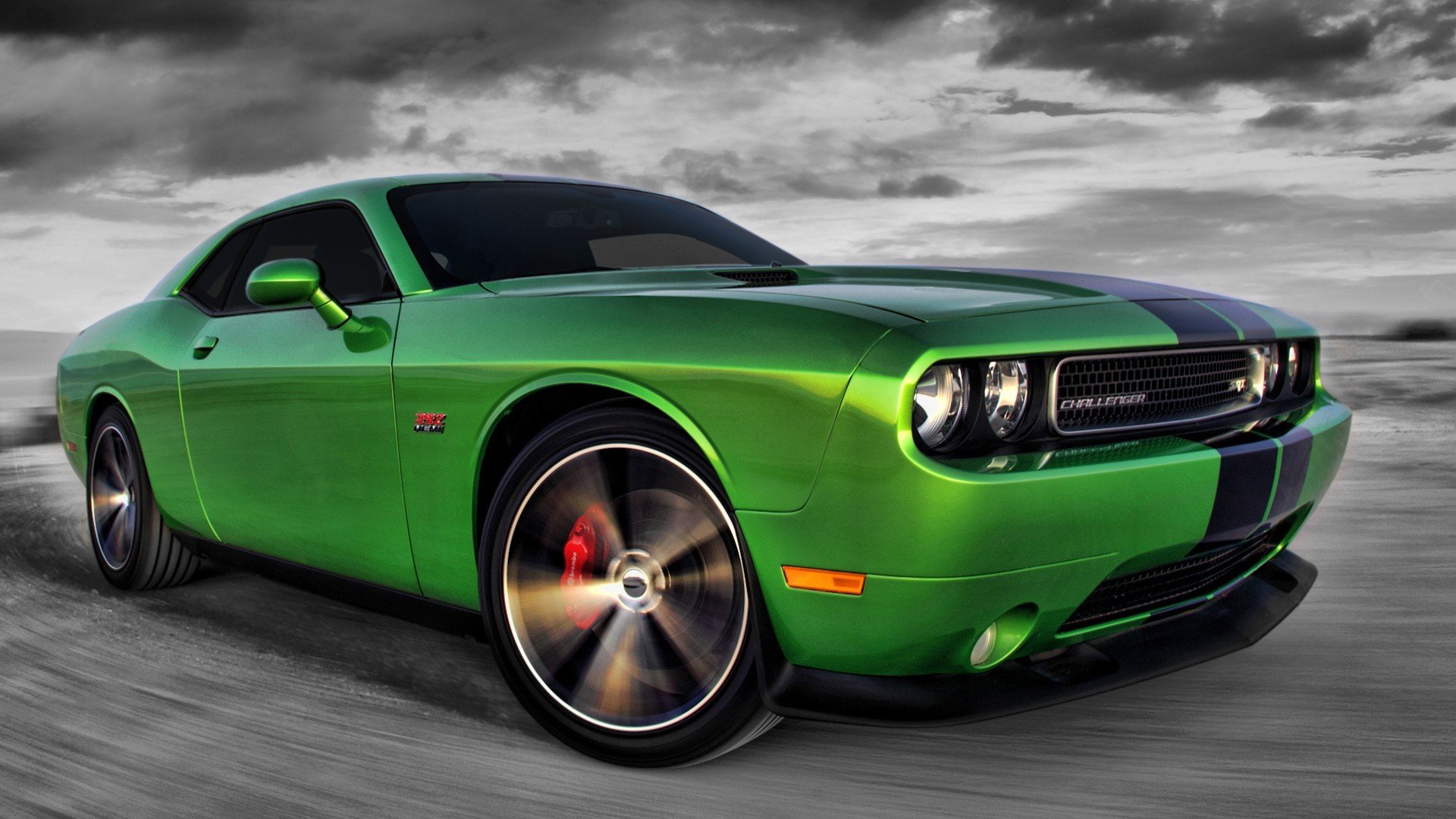 Dodge Challenger srt Р·РµР»РµРЅС‹Р№