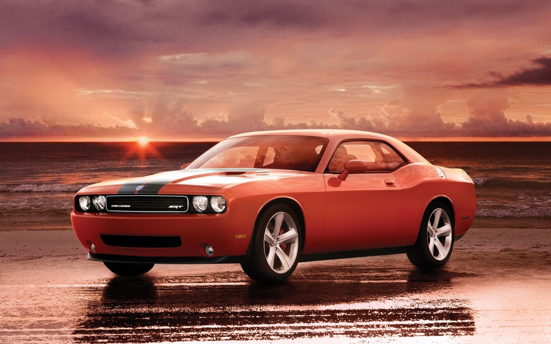 dodge, Challenger, Srt, Mopar, Muscle, Hemi Wallpaper