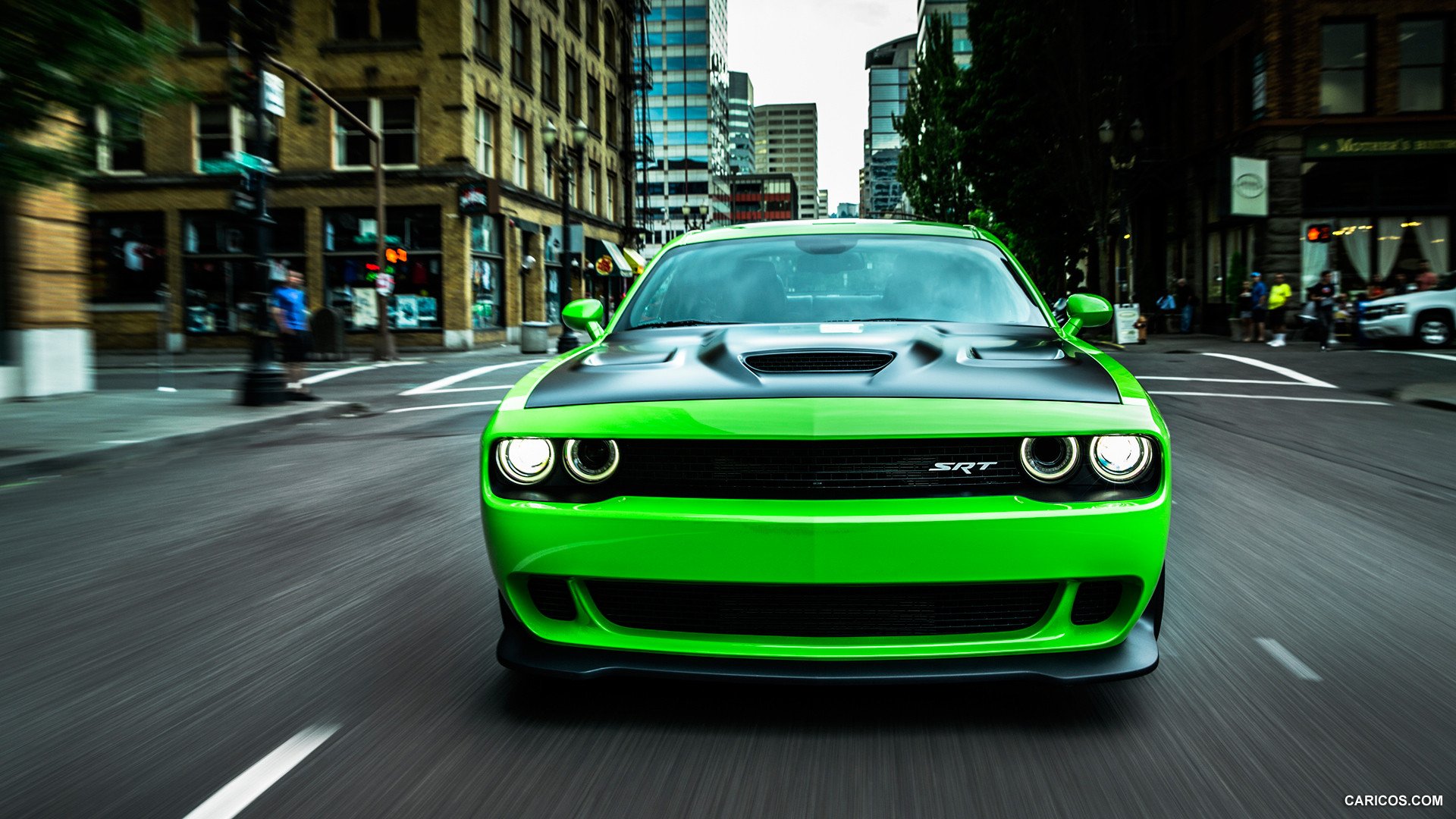 dodge, Challenger, Srt, Mopar, Muscle, Hemi Wallpaper