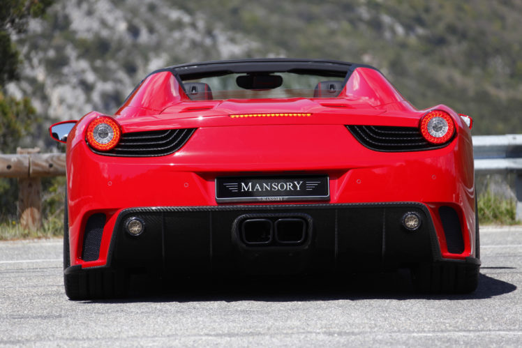 2012, Mansory, Ferrari, 458, Spyder, Monaco, Supercar, Supercars HD Wallpaper Desktop Background