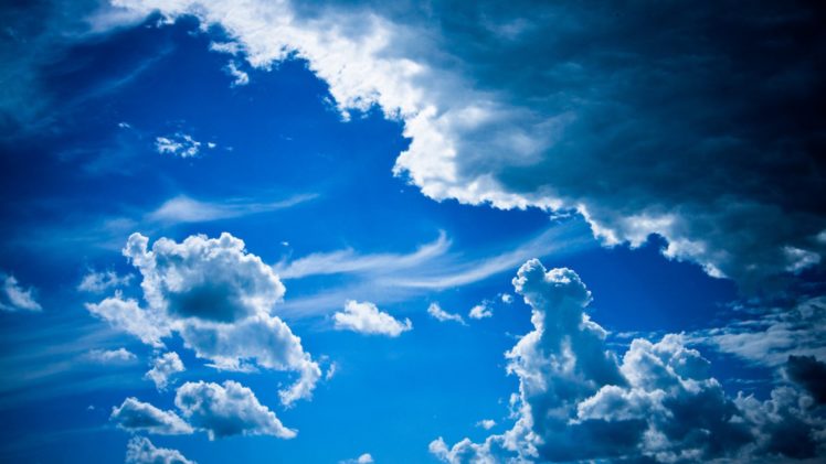 nubes, Cielo, Azul Wallpapers HD / Desktop and Mobile Backgrounds