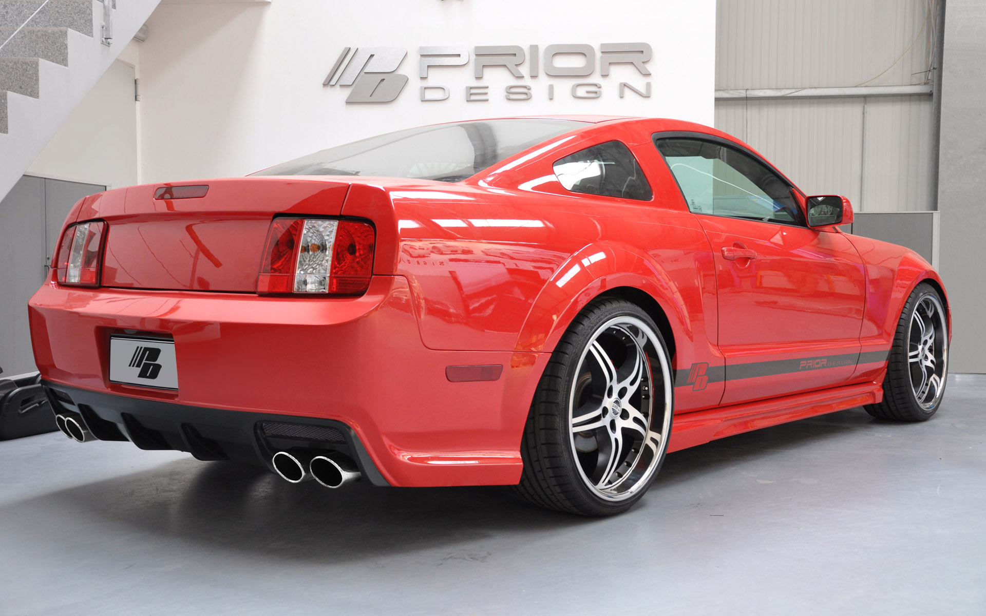 2012, Prior design, Ford, Mustang, Muscle, Tuning Wallpaper